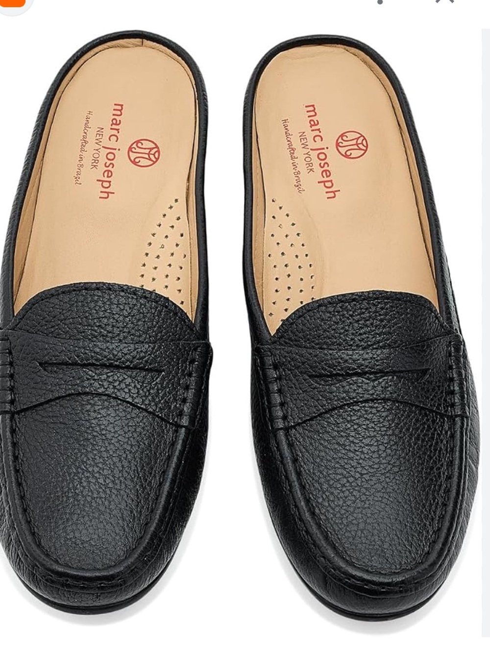 Marc Joseph New York Black Leather Driving Loafers Men’s Size 11 - Picture 3 of 7